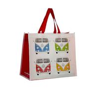 Puckator Volkswagen VW T1 Camper Bus Reusable Shopping Bag - Shoulder Bags - Handbags for Women - Canvas Tote Bags for Women - Shopping Hand Bag - Large Ladies Bags - Aesthetic Stuff Big Foldaway Bag