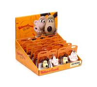 Puckator Wallace & Gromit LED Keyring KEY294 | Acotis - Iron / Plastic