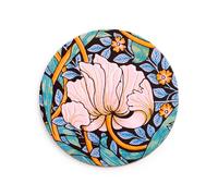Puckator William Morris Set of 4 Cork Coasters - Wood Table Pub Drink Coasters Tiles Placemats - Bar Accessories For Home - Desk Coaster Tile Slate Dining Table Decor Drinks Mats Man Cave Accessories