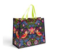 Puckator William Morris Strawberry Thief Reusable Shopping Bag - Canvas Tote Bag - Cotton Tote Bags - Eco Gifts for Women and Men - Cloth Shopping Bag - Fabric Bag Foldable Bags for Shopping Handbag