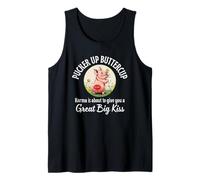 Pucker Up Buttercup Karma About To Give You A Great Big Kiss Tank Top