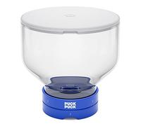 PuckPuck PPV-BL - Cold Brew Attachment for The Aeropress | Experience Smooth Cold Dripped Coffee at Home, Blue