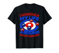 Pucks - Strategy Table Game Shuffleboard T-Shirt