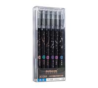 Puco 12-Piece Constellation Gel Ink Pens, 0.5mm Fine Tip, Blue/Black Ink, Erasable, Plastic, Writing, Drawing, Calligraphy, Drafting, Painting, Advertising, DIY Home Decorations