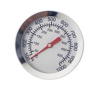 Puco BBQ Thermometer Outdoor Barbecue Smoker Grill Stainless Steel Barbecue Thermometers BBQ Temperature Gauges for Charbroil Smoking Thermometer Temp Meter