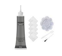 Puco Leather Repair Kit for Couch Leather Dye Leather Repair Color Gel Leather Color Restorer Scratch Filler with Accessories
