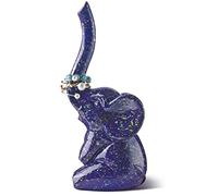 PUDDING CABIN Purple Elephant Ring Holder Cute Ring Organizer Stand Display, Unique Elephant Gift for Women Mom Mother's Day Birthday Engagement Bridesmaid Christmas Gift