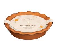 Pudding Dish Candle - Pumpkin Pie - Blending The Irresistible Aromas of Freshly Baked Pie Wrapped in A Cosy and Decorative Pie Dish, This Seasonal Candle Adds A Touch of Vintage Charm to Any Space