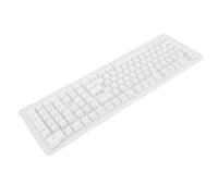 Pudding Keycaps, Key Caps Keyboard Key Caps Brazilian Portuguese Mechanical Keyboard Translucent Keycaps 110 Keys Keyboard Keycaps for 61 64 68 84 87 96 98 100 104 108 Keys (White)