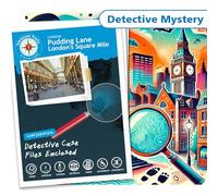 Pudding Lane - London Treasure Trails : Detective Mystery : A Self Guided Mystery Guide - Outdoor Escape Room