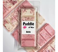 Puddle of Wax - Belle Soy Wax Melt Snap Bar - 50g - Perfume Scent - Vegan Friendly - Made in the UK