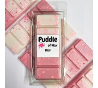 Puddle of Wax - Bliss Soy Wax Melt Snap Bar - 50g - Laundry Scent - Vegan Friendly - Made in the UK