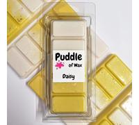 Puddle of Wax - Daisy Soy Wax Melt Snap Bar - 50g - Perfume Scent - Vegan Friendly - Made in the UK
