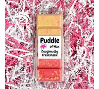 Puddle of Wax - Doughnutty Freakshake Soy Wax Melt Snap Bar - 50g - Sweet Scent - Vegan Friendly - Made in the UK