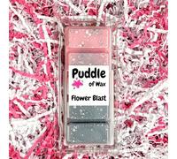Puddle of Wax - Flower Blast Soy Wax Melt Snap Bar - 50g - Perfume Scent - Vegan Friendly - Made in the UK