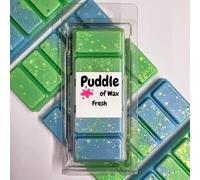 Puddle of Wax - Fresh Soy Wax Melt Snap Bar - 50g - Laundry Scent - Vegan Friendly - Made in the UK