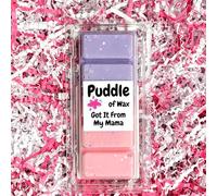 Puddle of Wax - Got It From My Mama Soy Wax Melt Snap Bar - 50g - Fruity Scent - Vegan Friendly - Made in the UK