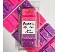 Puddle of Wax - Hotel Of Dreams Soy Wax Melt Snap Bar - 50g - Sweet Scent - Vegan Friendly - Made in the UK