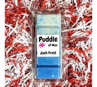 Puddle of Wax - Jack Frost Soy Wax Melt Snap Bar - 50g - Christmas Scent - Vegan Friendly - Made in the UK