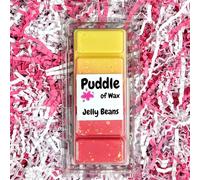 Puddle of Wax - Jelly Beans Soy Wax Melt Snap Bar - 50g - Sweet Scent - Vegan Friendly - Made in the UK