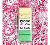 Puddle of Wax - Just Breathe Soy Wax Melt Snap Bar - 50g - Calm & Relaxing Scent - Vegan Friendly - Made in the UK