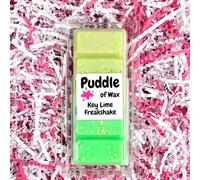 Puddle of Wax - Key Lime Freakshake Soy Wax Melt Snap Bar - 50g - Sweet Scent - Vegan Friendly - Made in the UK