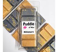 Puddle of Wax - Millionaire Soy Wax Melt Snap Bar - 50g - Aftershave Scent - Vegan Friendly - Made in the UK