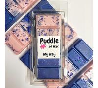 Puddle of Wax - My Way Soy Wax Melt Snap Bar - 50g - Perfume Scent - Vegan Friendly - Made in the UK