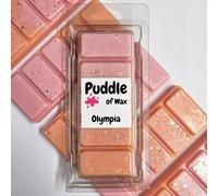 Puddle of Wax - Olympia Soy Wax Melt Snap Bar - 50g - Perfume Scent - Vegan Friendly - Made in the UK