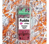 Puddle of Wax - Poisoned Apple Soy Wax Melt Snap Bar - 50g - Halloween Scent - Vegan Friendly - Made in the UK