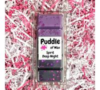 Puddle of Wax - Spirit Ghost Deep Night Soy Wax Melt Snap Bar - 50g - Perfume Scent - Vegan Friendly - Made in the UK