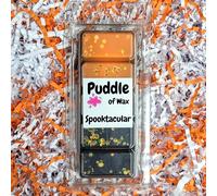 Puddle of Wax - Spooktacular Soy Wax Melt Snap Bar - 50g - Halloween Scent - Vegan Friendly - Made in the UK