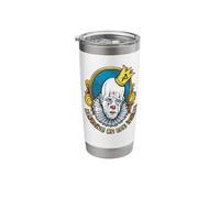Puddles The Clown is Laughing On The Inside Where It Matters Stainless Steel Insulated Tumbler