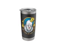 Puddles The Clown is Laughing On The Inside Where It Matters Stainless Steel Insulated Tumbler