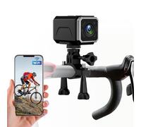 Pudet Luo Action Cam, 4K WiFi & 140° Wide Angle Video Camera Camcorder, 4K Stabilization, 8 Hour Battery and DV Mode Motorcycle Action Cam for Sports and Outdoors Adventures