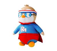 Pudgy Penguins Hero Outfit Plush Toy - 30cm Soft Penguin | Super Soft & Cuddly, Brings Pudgy World to Life