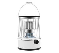 PUDLOR Portable Kerosene Space Heater, 10-20m² Heating Area Kerosene Heater Operation Knob Grid Handle Adjustable Chimney Fuel Gauge 23,500 BTU Heat Output for Garages, Poorly Insulated Rooms