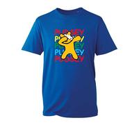 Pudsey Dabbing Bear T-Shirt, Boys Girls Children Spotty Day 2024 Pudsey Day Cartoon Kids Adults Unisex Tee Top (Royal, M)