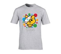 Pudsey Kid 2024 T-Shirt, Children Need Bear Tshirt, Bear Pudsey T-Shirt, Spotty Day Shirt, Together We Can School Event Unisex Top (Heather Grey, XL)