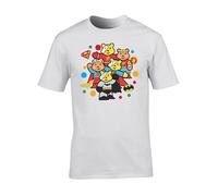 Pudsey Superhero T-Shirt, Bear Pudsey Shirt, Children Need Tshirt, Spotty Day T Shirt, Together We Can School Event Unisex Top (White, 5 Years)