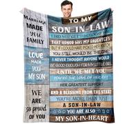 puekrtoa Son and Son in Law Blanket (Son in Law, 60"X50")