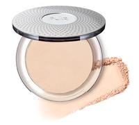 PÜR 4-in-1 Pressed Mineral Makeup Foundation, Full Coverage, SPF 15, Delivers Flawless, Breathable Coverage for All Skin Tones and Types, Gluten-Free, Vegan Friendly - Porcelain 8g