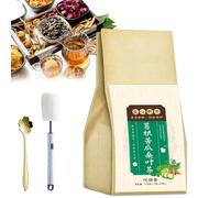 Pueraria Balsam Pear and Mulberry Leaf Tea, 5.2oz/150g Premium Natural Mulberry Leaf Tea, Bitter Gourd Mulberry Leaf Tea, Healthy Herbal Tea Sugar Free Caffeine Free No Additives (1Pcs)