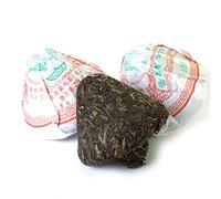 Puerh Tea Cake 2Pcs 250g / Total 17.6oz 2008 Year - Raw/Sheng Chinese Pu erh Tea - Lucky Dragon Mushroom Shaped Tuocha - Yunnan Puer Pu'er