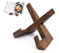 PUERSI Recipe Book Stand for Kitchen, Cookbook Holder for Display Stand