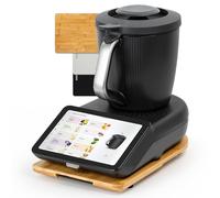 PUERSI Sliding Board TM7 for Thermomix, 2nd Generation, Sliding Tray for Thermomix with Wheels, Bamboo Easy Slide Thermomix Accessories - Bamboo