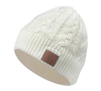 Puersit Bluetooth Beanie Hat, Unisex Wireless V5.2 Knit Cap Headphones Beanie Washable Bluetooth Headphone Hat with Mic&Built-in Stereo Speakers Gift for Men Women