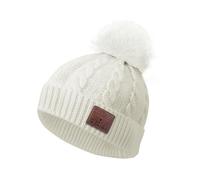 Puersit Bluetooth Beanie Hat, Unisex Wireless V5.2 Knit Cap Headphones Beanie Washable Bluetooth Headphone Hat with Mic&Built-in Stereo Speakers Gift for Men Women