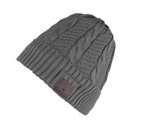 Puersit Bluetooth Beanie Hat, Unisex Wireless V5.2 Knit Cap Headphones Beanie Washable Bluetooth Headphone Hat with Mic&Built-in Stereo Speakers Gift for Men Women