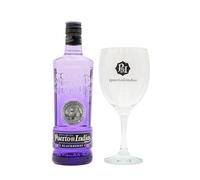 Puerto De Indias - Blackberry - Gin 70cl 37.5% ABV (Includes Branded Glass)